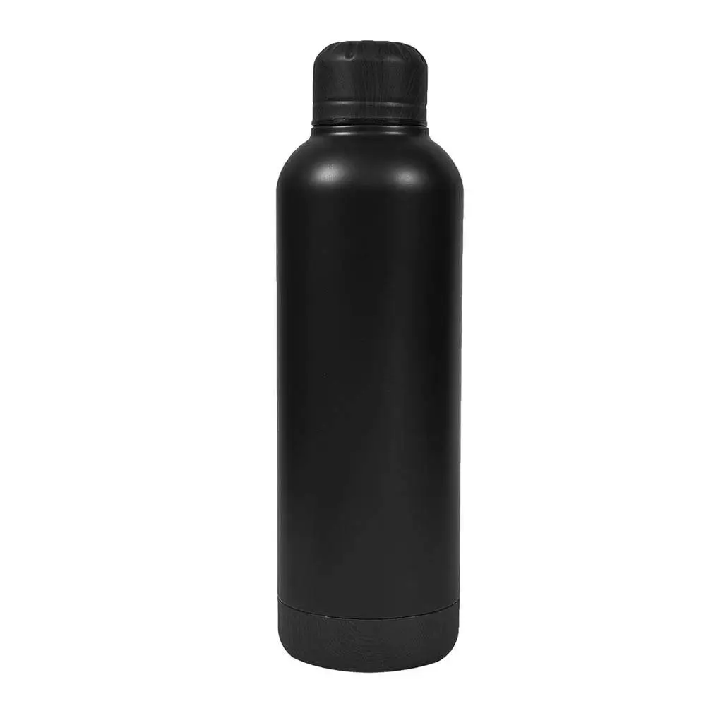 Stainless Steel Walnut Hot and Cold Sports Bottle-500 ML